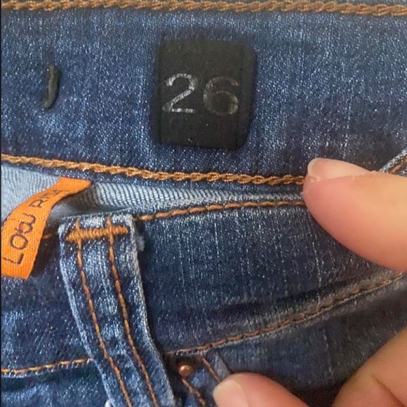 SP low rise distressed skinny jeans - Picture 6 of 8